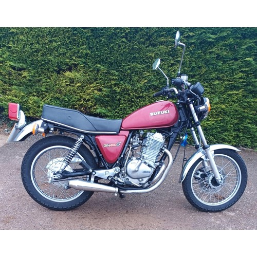 93 - 1982 Suzuki GN400Registration Number: LSR 156XFrame Number: GN4000010047- Original example in lovely... 