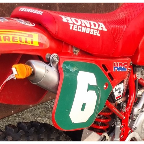 85 - 1989 Honda CR250Registration Number: N/AFrame Number: TBA- Winner of the Farleigh Vets MXdNThere are... 