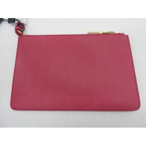 262 - PRADA PINK CLUTCH BAG, BOXEDVery good condition with Vestaire Collective quality control label dated... 