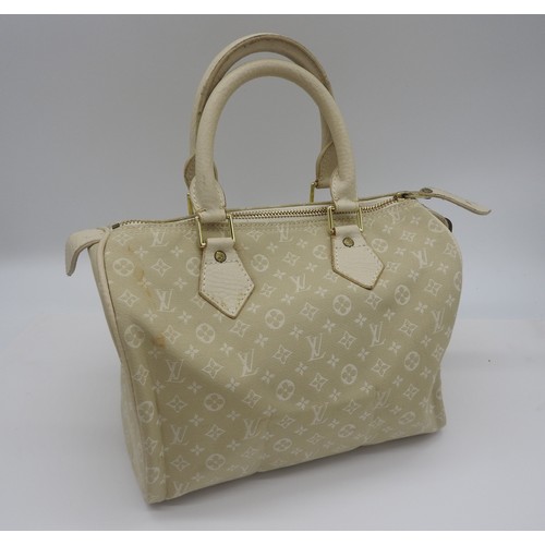 260 - LOUIS VUITTON BEIGE HANDBAG ALONG WITH A MICHAEL KORS HANDBAG (2)Both with dust bagsLouis Vuitton ha... 