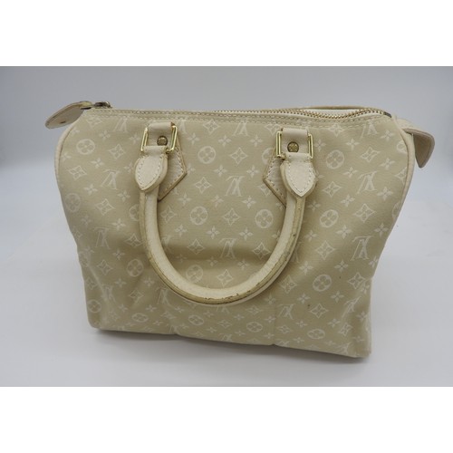 260 - LOUIS VUITTON BEIGE HANDBAG ALONG WITH A MICHAEL KORS HANDBAG (2)Both with dust bagsLouis Vuitton ha... 