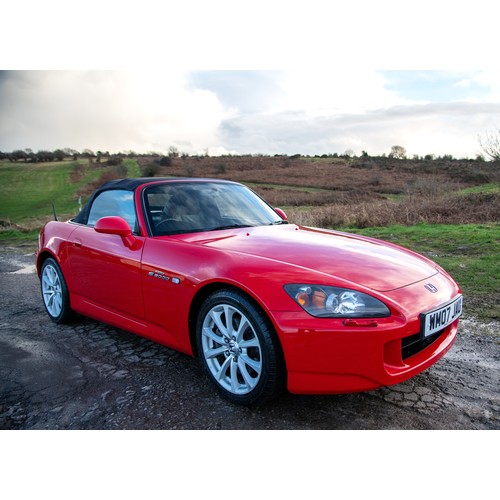 13 - 2007 HONDA S2000Registration Number: WM07 JAUChassis Number: JHMAP11207S200009Recorded Mileage: 8,66... 