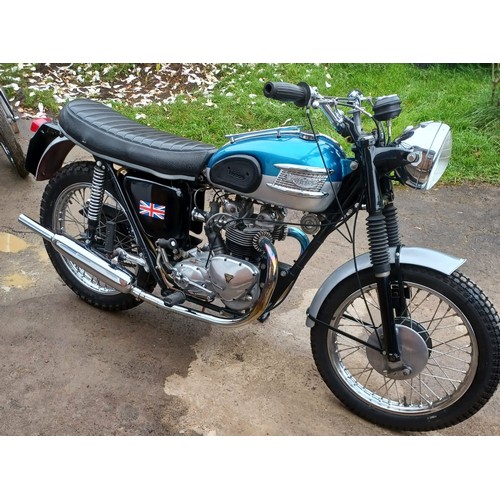 2 - 1976 TRIUMPH T21 TRIALSRegistration Number: NUS 782PFrame Number: 3TA1197Recorded Mileage: 5,369 mil... 