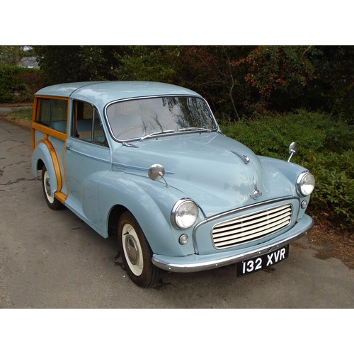 35 - 1962 MORRIS 1000 TRAVELLERRegistration Number: 132 XVR Chassis Number: M/AW5 D 998372Recorded Mileag... 