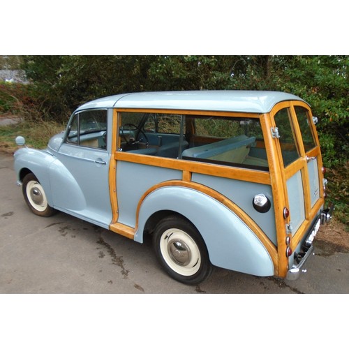 35 - 1962 MORRIS 1000 TRAVELLERRegistration Number: 132 XVR Chassis Number: M/AW5 D 998372Recorded Mileag... 