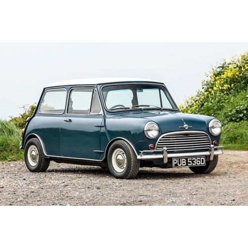 30 - 1966 MORRIS COOPER 1275 'S'Registration Number: PUB 536DChassis Number: 1408Recorded Mileage: TBA- F... 