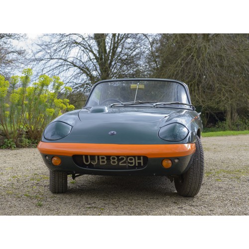 17 - 1969 LOTUS ELAN SERIES 4 BRM DROPHEAD COUPEChassis Number: 45/9498Registration Number: UJB 829HRecor... 