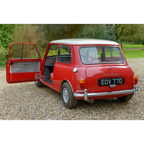 32 - 1966 AUSTIN COOPER 1275 'S'Registration Number: EOV 77DChassis Number: See descriptionRecorded Milea... 