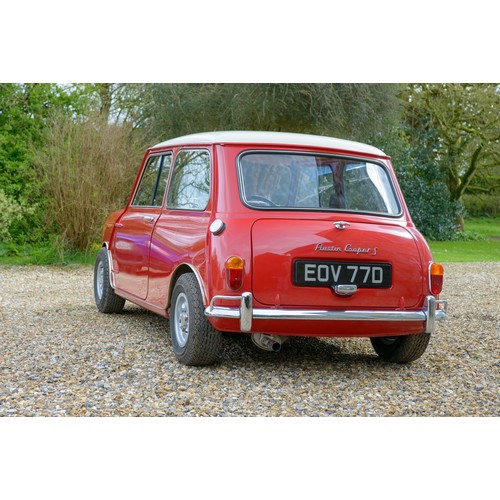 32 - 1966 AUSTIN COOPER 1275 'S'Registration Number: EOV 77DChassis Number: See descriptionRecorded Milea... 