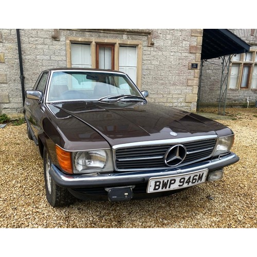 43 - 1980 MERCEDES-BENZ 380SLCRegistration Number: BWP 946MChassis Number: 107.025.22.000320Recorded Mile... 