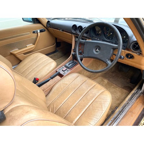 43 - 1980 MERCEDES-BENZ 380SLCRegistration Number: BWP 946MChassis Number: 107.025.22.000320Recorded Mile... 