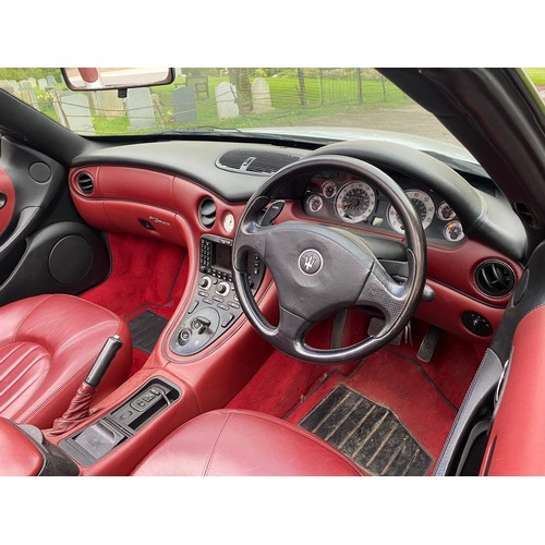 14 - 2002 MASERATI CAMBIOCORSA SPYDERRegistration Number: YG02BZDChassis Number: ZAMBB18C000005658Recorde... 