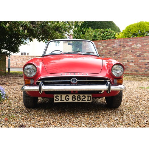 18 - 1966 SUNBEAM TIGER MARK 1Registration Number: SLG 882D Chassis Number: 9472959.HRD.FERecorded Mileag... 