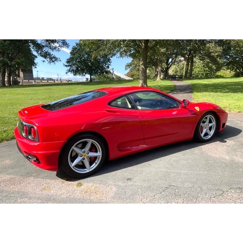 15 - 2002 FERRARI 360 MODENA F1Registration Number: F1 ALDChassis Number: ZFFYR51C000130696Recorded Milea... 