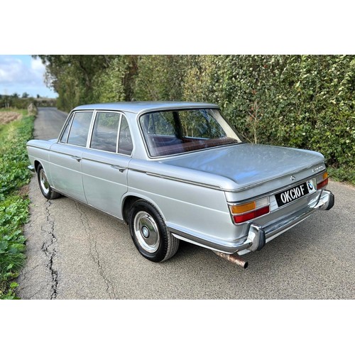 34 - 1968 BMW 2000 NEU KLASSE Registration Number: OKC 10FChassis Number: 1225247Recorded Mileage: 28,051... 