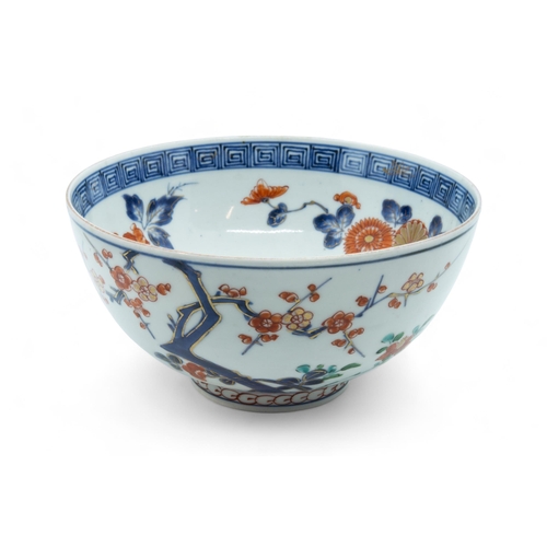 189 - A GROUP OF FOUR JAPANESE IMARI BOWLSLATE EDO / MEIJI PERIODlargest 27.5cm diam, smallest, 28cm diam;... 