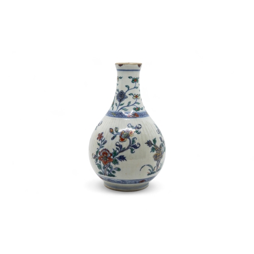 226 - A GROUP OF FIVE CHINESE PORCELAIN VASES19TH / 20TH CENTURYone mounted as lamplargest, 35cm high, sma... 