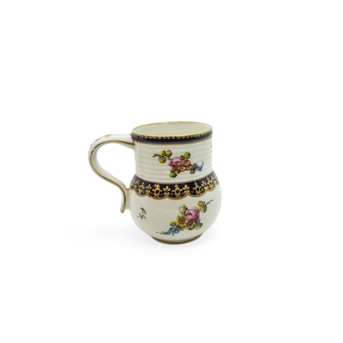 435 - A CHELSEA DERBY MUGCirca 1770, 10cms high