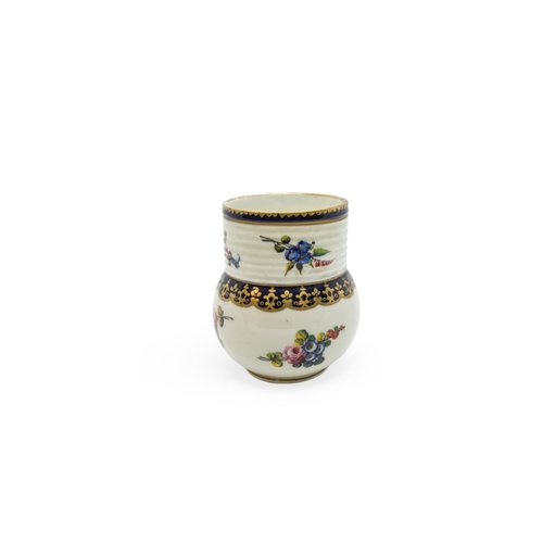 435 - A CHELSEA DERBY MUGCirca 1770, 10cms high