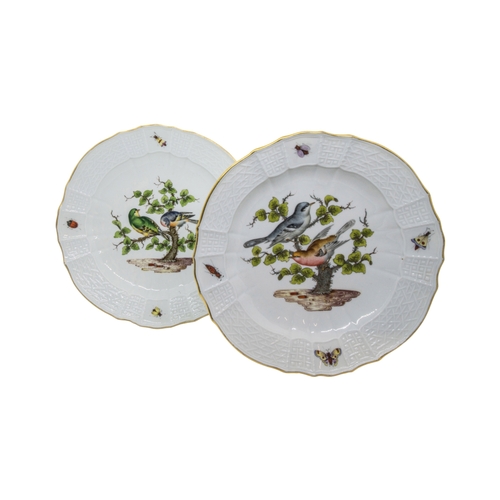 467 - TWO MEISSEN PLATES19th century