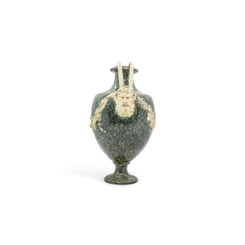 492 - A WEDGWOOD AND BENTLEY VARIGATED VASE1770s, 25cms high.