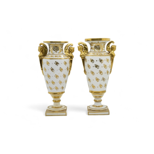 521 - A PAIR OF NEOCLASSICAL VASESCirca 1820, 22cms high