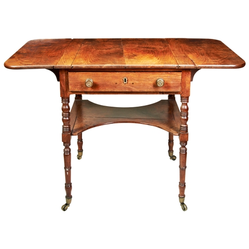 391 - A RARE ANGLO CHINESE HARDWOOD AND PARQUETRY GAMES TABLECIRCA 1820-1830raised on slender turned legs ... 