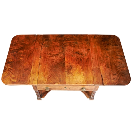 391 - A RARE ANGLO CHINESE HARDWOOD AND PARQUETRY GAMES TABLECIRCA 1820-1830raised on slender turned legs ... 