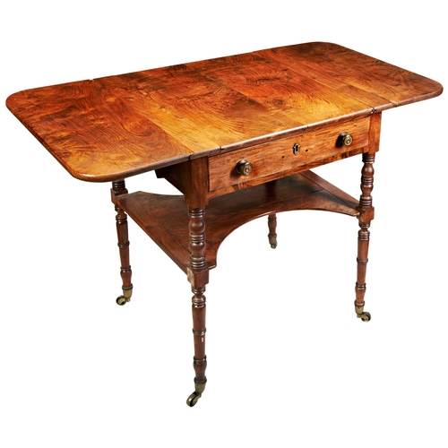 391 - A RARE ANGLO CHINESE HARDWOOD AND PARQUETRY GAMES TABLECIRCA 1820-1830raised on slender turned legs ... 