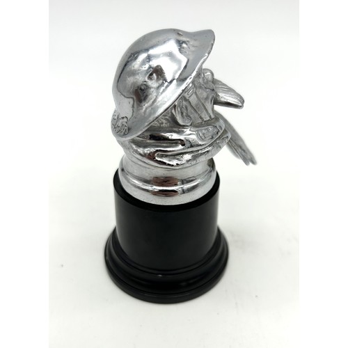 5 - SMALL CHROMED OLD BILL CAR MASCOT BY BRUCE BAIRNSFATHERThe smallest size, as fitted to light cars in... 