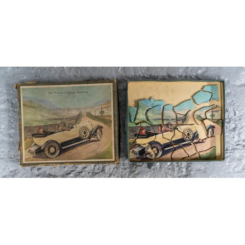 24 - EDWARDIAN MOTORING PHOTOGRAPHS c.1910 & 1918Two early 20th century framed photographs and anothe... 