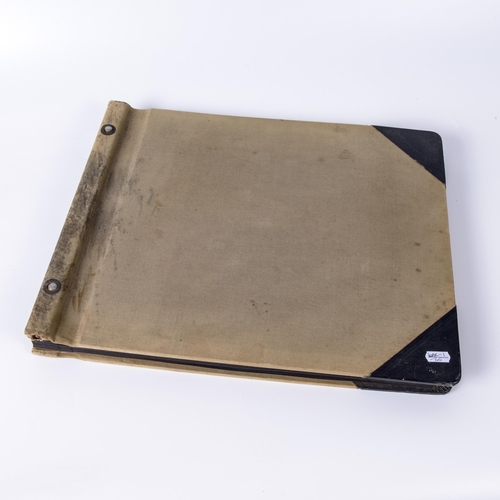 47 - MOTOR RACING PHOTOGRAPH ALBUM c.1950s-60s A fine and very large folio album compiled by a profession... 