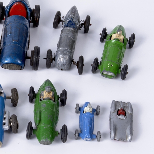 RACING CAR TOYS & MODELS c.1930s -1950sA group of tinplate and diecast ...