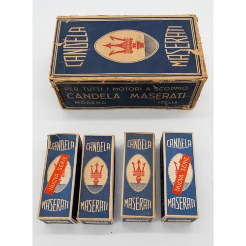 66 - MASERATI SPARKING PLUGS From the estate of renowned historic restoration expert and racing driver, t... 