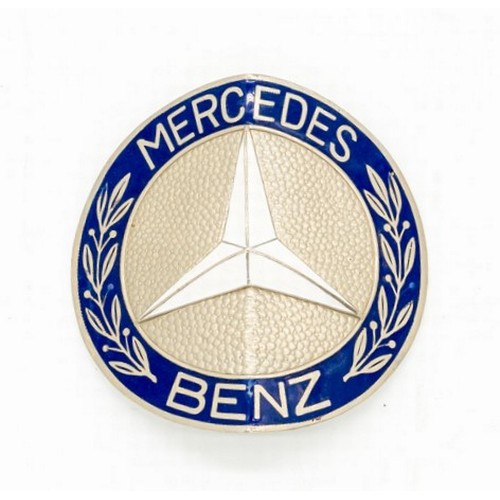 71 - MERCEDES-BENZ RADIATOR-BADGE c.1930sFrom the estate of renowned historic restoration expert and raci... 