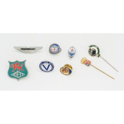 82 - LAPEL PINS & BADGES c1950/1960sFrom the estate of renowned historic restoration expert and racin... 