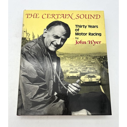 119 - JOHN WYER, A CERTAIN SOUND, AND OTHER TITLESComprising:- A Certain Sound, John Wyer- Programme for t... 