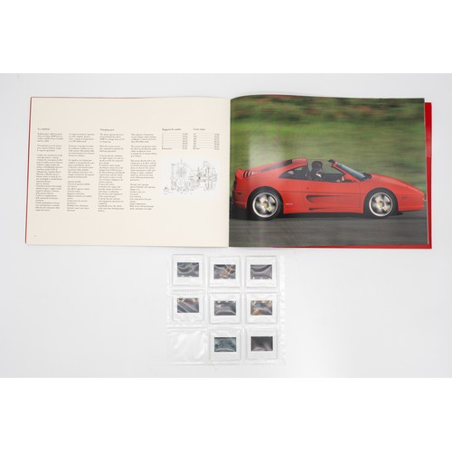 305 - FERRARi 456/550/F355 SALES BROCHURES AND SERVICE SUPPLEMENTSHighlighting specifications, features fo... 