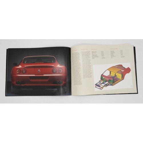 305 - FERRARi 456/550/F355 SALES BROCHURES AND SERVICE SUPPLEMENTSHighlighting specifications, features fo... 