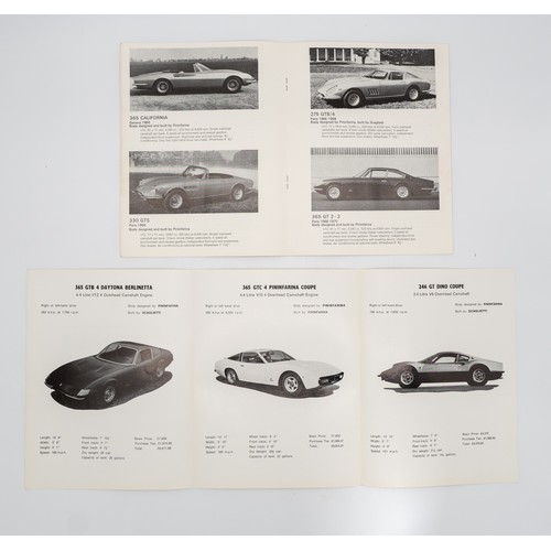 306 - 1973 FERRARI 365 GTB/4 DAYTONA OWNERS MANUALOriginal Ferrari 365 GTB/4 Daytona owners manual. 1973, ... 