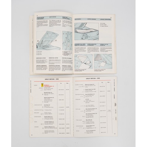 307 - 1975/86 FERRARI 308/328 OWNERS MANUALS1975 manual for the 308 GTB model, and 1986 manual for the run... 