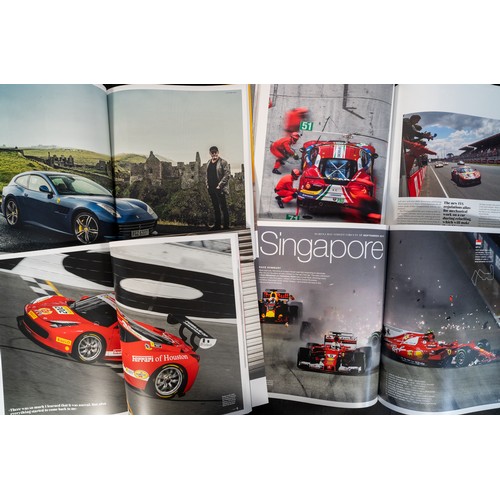 314 - 20+ COPIES OF THE FERRARI MAGAZINE