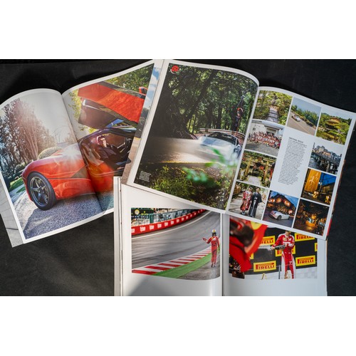 314 - 20+ COPIES OF THE FERRARI MAGAZINE