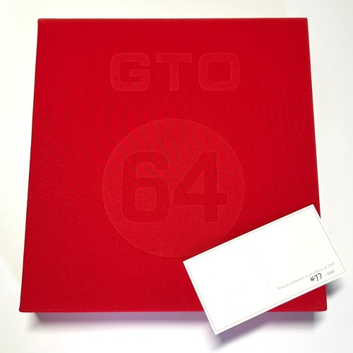 113 - GTO 64 - THE STORY OF FERRARI'S 250 GTO/64, BY DOUG NYELimited editition book detailing the individu... 