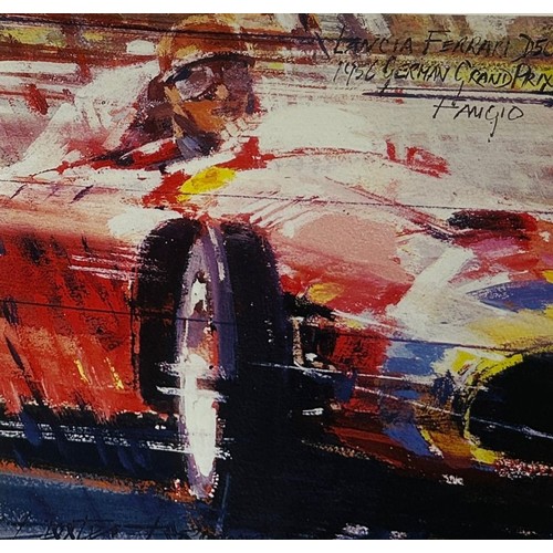 105 - ‘SUPERFAST – THE FERRARI PAINTINGS OF DEXTER BROWN’, BY SIMON KHACHADOURIAN Published by the Pullman... 