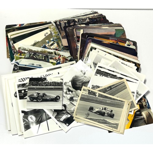 103 - A LARGE COLLECTION OF 150+ MOTOR RACING PHOTOGRAPHSFrom the 1950s to 1990s. Including Single Seaters... 