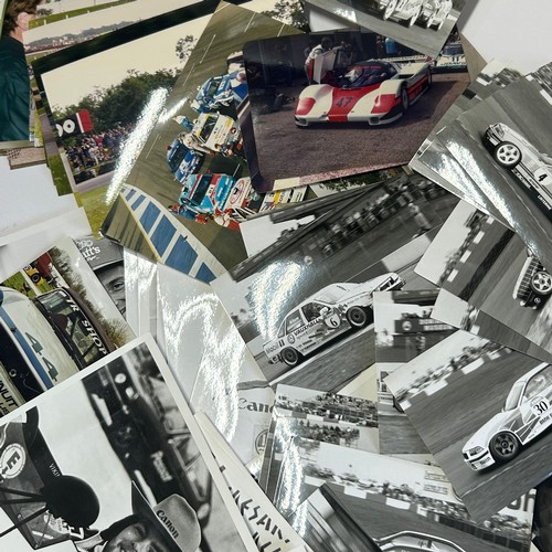 103 - A LARGE COLLECTION OF 150+ MOTOR RACING PHOTOGRAPHSFrom the 1950s to 1990s. Including Single Seaters... 