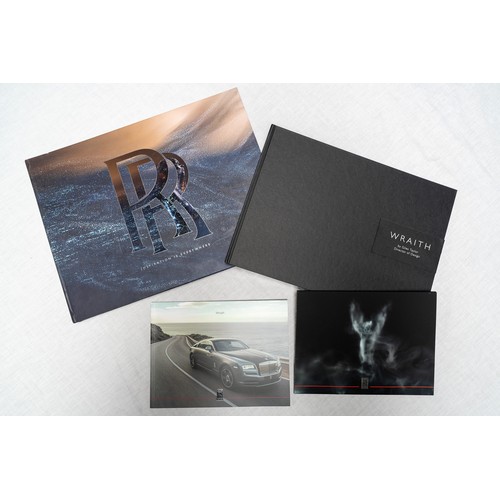 335 - ROLLS ROYCE WRAITH Sales information brochure also 'Wraith' hardback edition by Giles Taylor then he... 