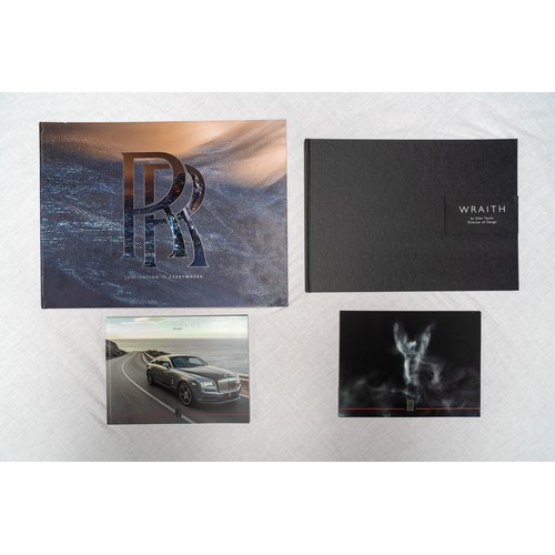 335 - ROLLS ROYCE WRAITH Sales information brochure also 'Wraith' hardback edition by Giles Taylor then he... 