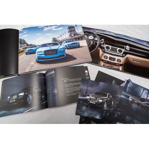 335 - ROLLS ROYCE WRAITH Sales information brochure also 'Wraith' hardback edition by Giles Taylor then he... 